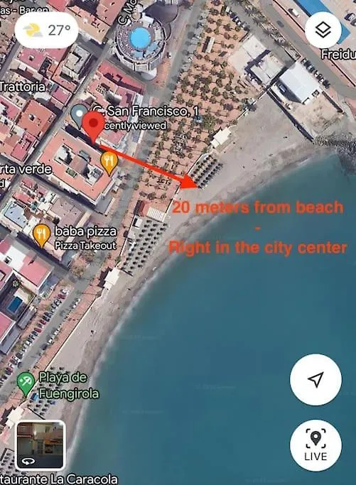 Apartment Beautiful 2Br - 20 Meters From Beach - In City Center Fuengirola